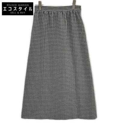 DIOR ディオール 351J01A1423 千鳥格子 ミモレ スカート スカート