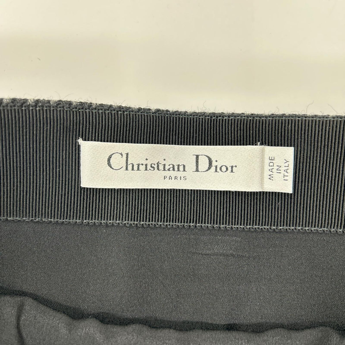 DIOR 341J04A1512 Blanc Houndstooth midi skirt Skirt