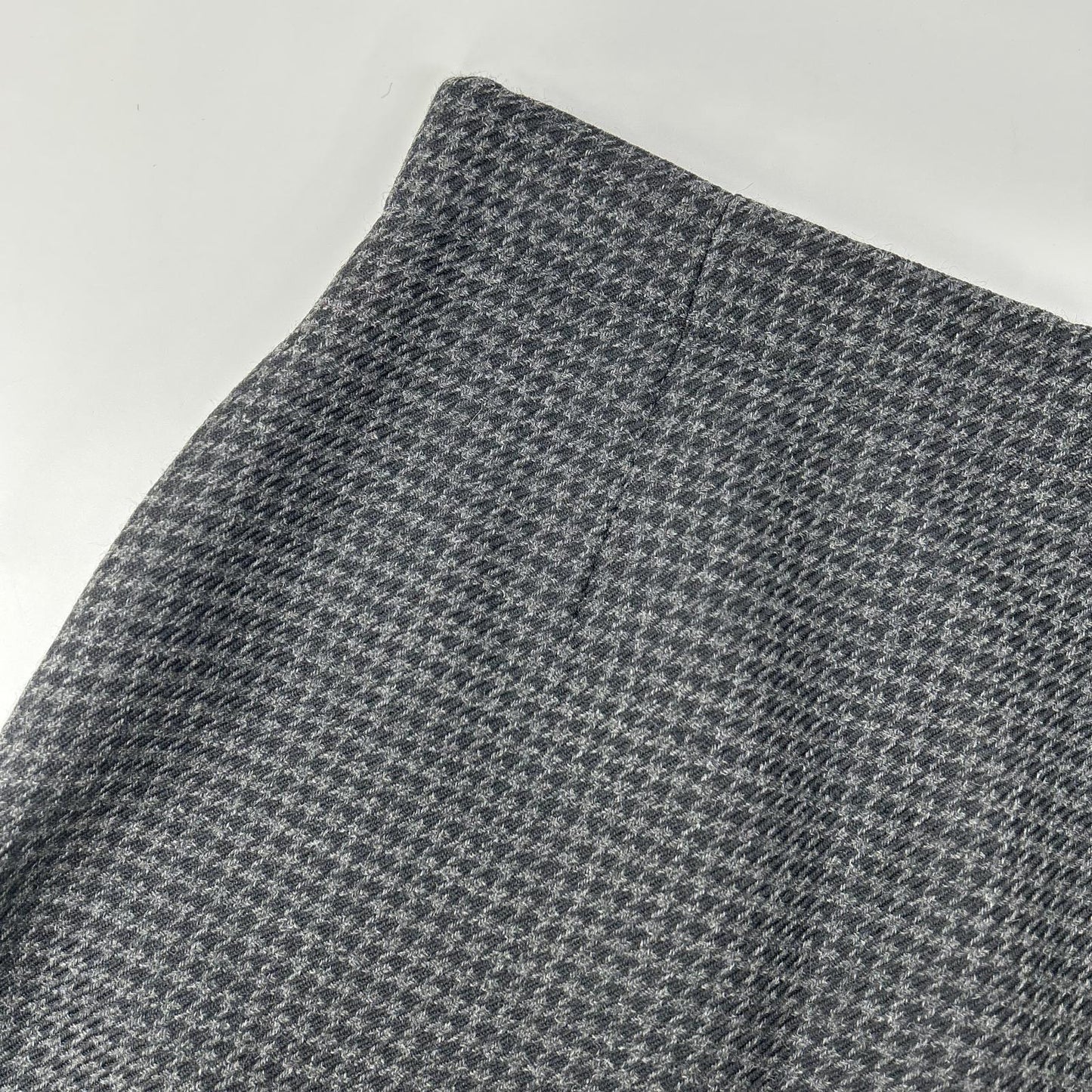 DIOR 341J04A1512 Blanc Houndstooth midi skirt Skirt