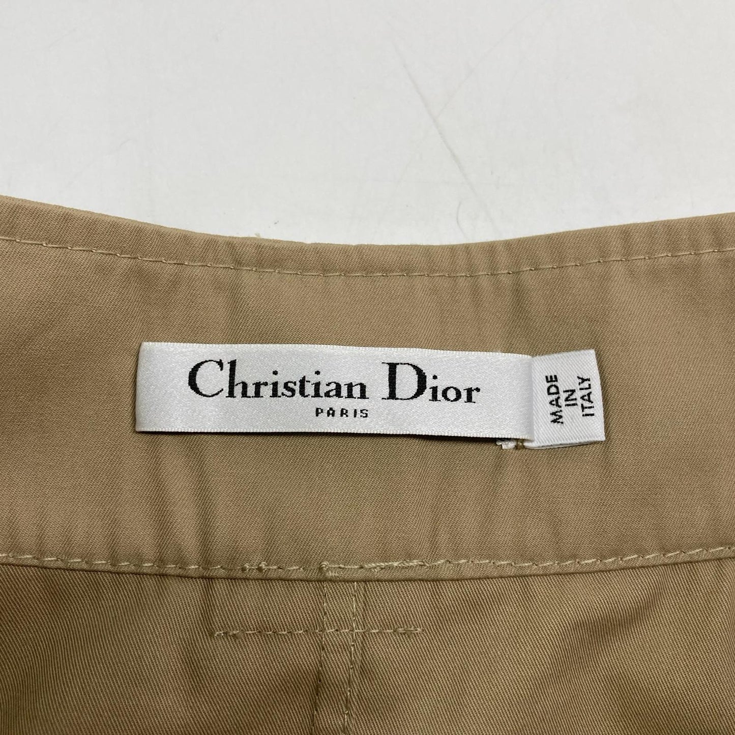DIOR ディオール 247J35A3332 ベージュ フレア トレンチスカート スカート