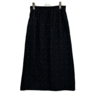 DIOR ディオール 351J01A1395 ブラック ラメ ツイード ミモレ スカート スカート