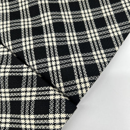 DIOR ディオール 251J80A1244 チェック柄 ベルテッド ツイード ミニスカート スカート