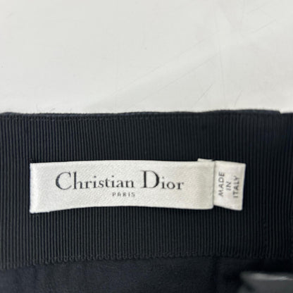 DIOR 311J38A1166 Black belted midi skirt Skirt