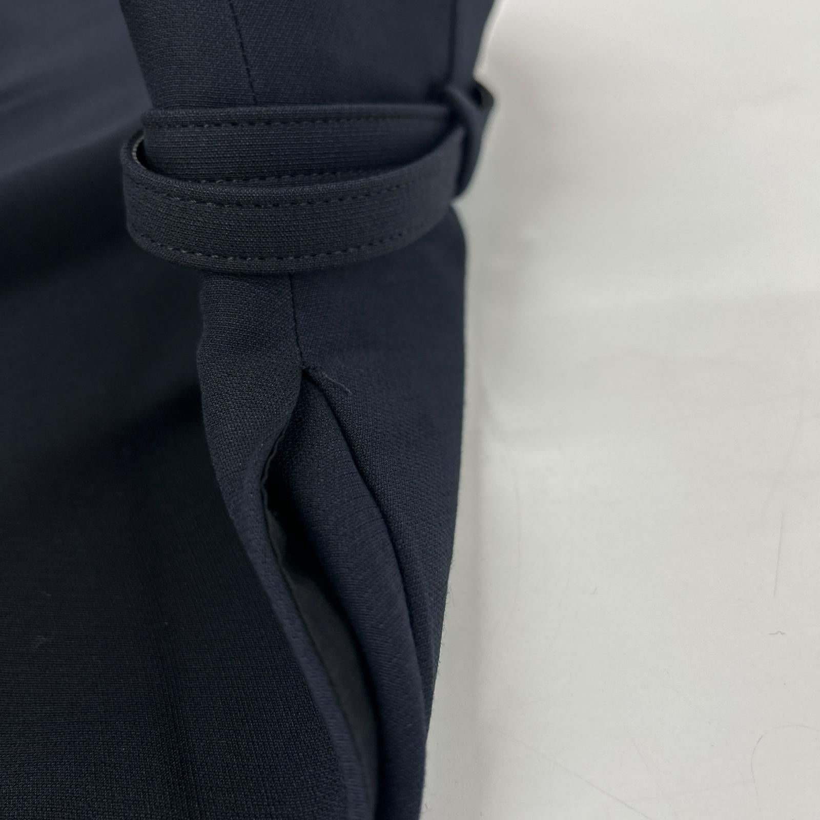 DIOR 311J38A1166 Black belted midi skirt Skirt