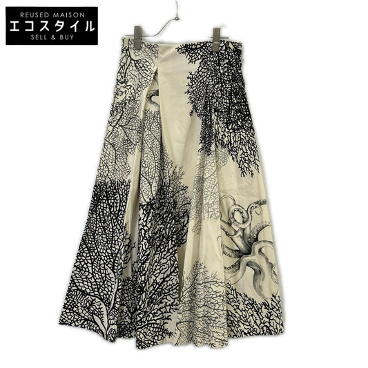 DIOR ディオール 211J57A3863 総柄 ベルテッド フレアスカート スカート
