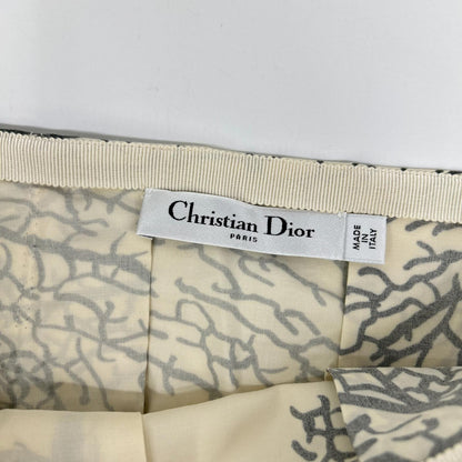 DIOR ディオール 211J57A3863 総柄 ベルテッド フレアスカート スカート