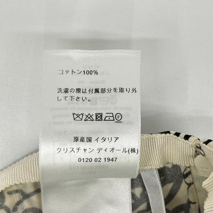 DIOR ディオール 211J57A3863 総柄 ベルテッド フレアスカート スカート