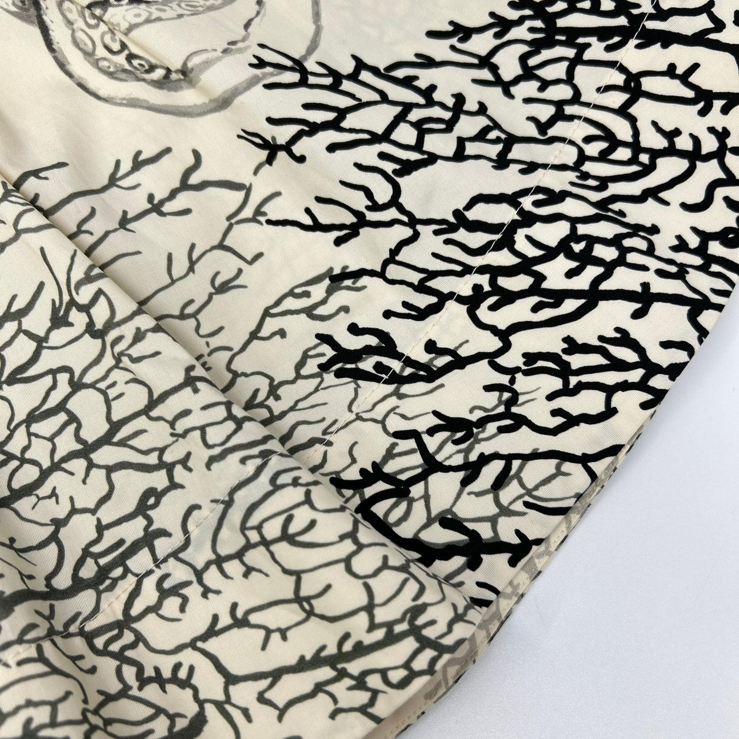 DIOR ディオール 211J57A3863 総柄 ベルテッド フレアスカート スカート