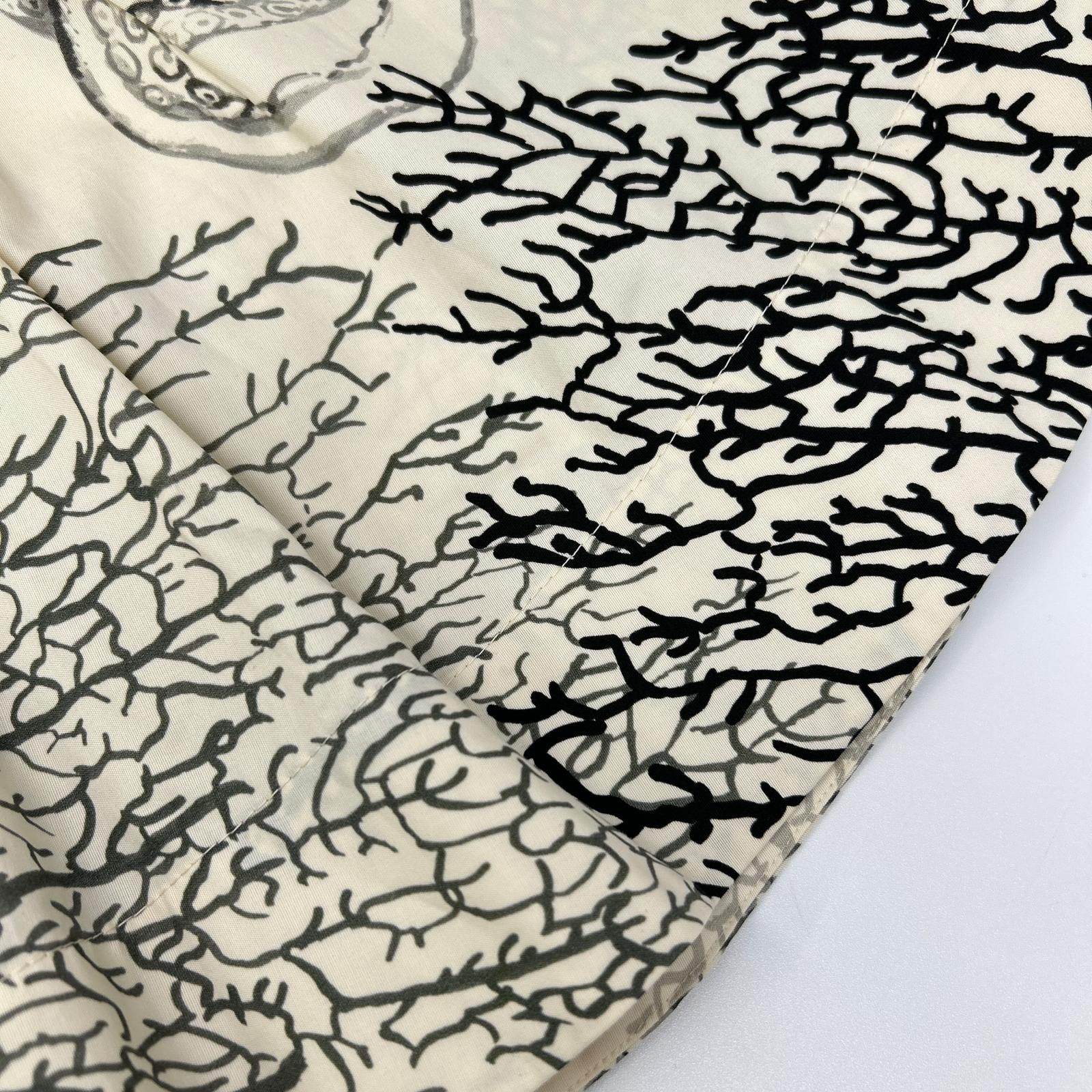 DIOR ディオール 211J57A3863 総柄 ベルテッド フレアスカート スカート