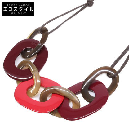 HERMES エルメス 【美品】KARAMBA カランバ バッファローホーン ネックレス