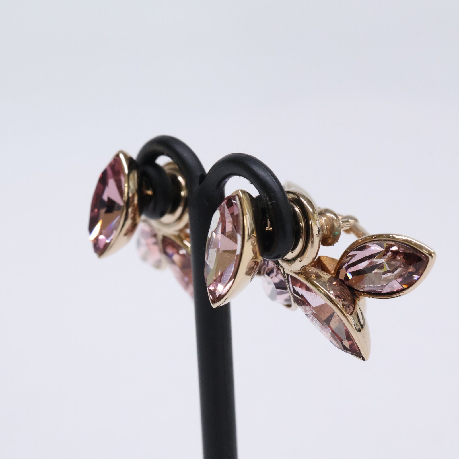 DIOR ディオール Mise en Dior ミーズ アン ディオール フラワー クリスタル ピアス