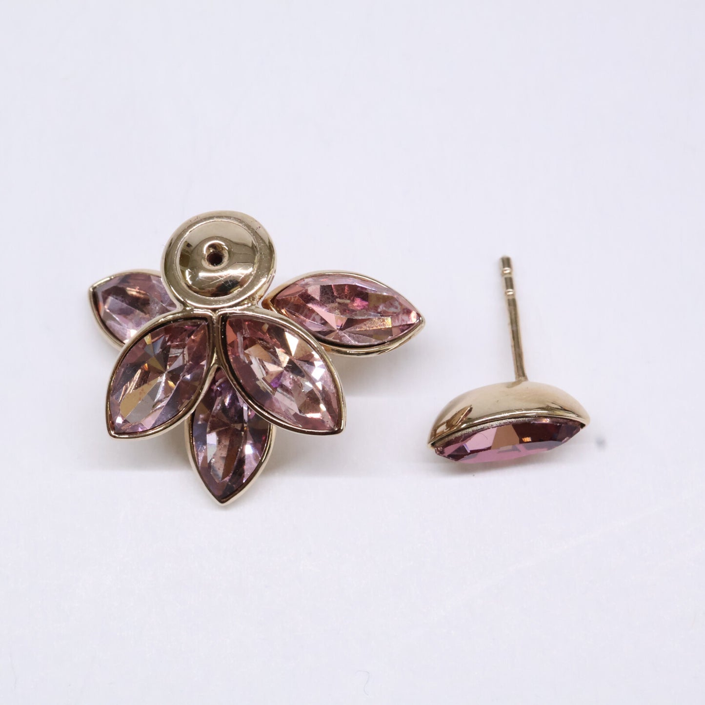 DIOR ディオール Mise en Dior ミーズ アン ディオール フラワー クリスタル ピアス
