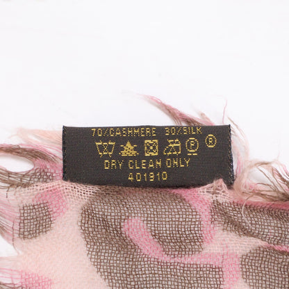 LOUIS VUITTON ルイヴィトン M74461 ETOLE LEOPARD SS エトール レオパード柄 カシミヤ/シルク ストール