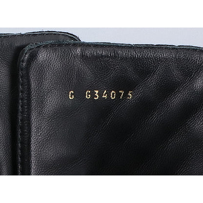 CHANEL シャネル 【美品】G34075 フェイクパール キルティング スエードブーツ シューズ
