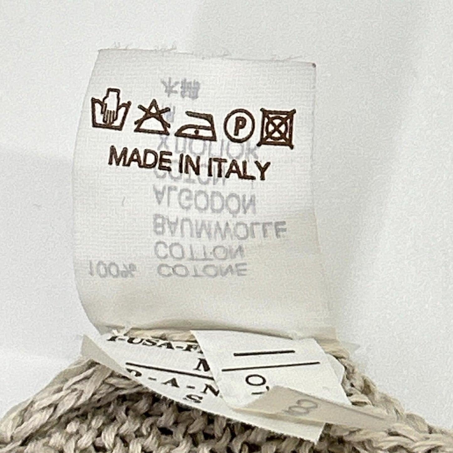 BRUNELLO CUCINELLI ブルネロクチネリ ベージュ コットン ニット ロングカーディガン トップス