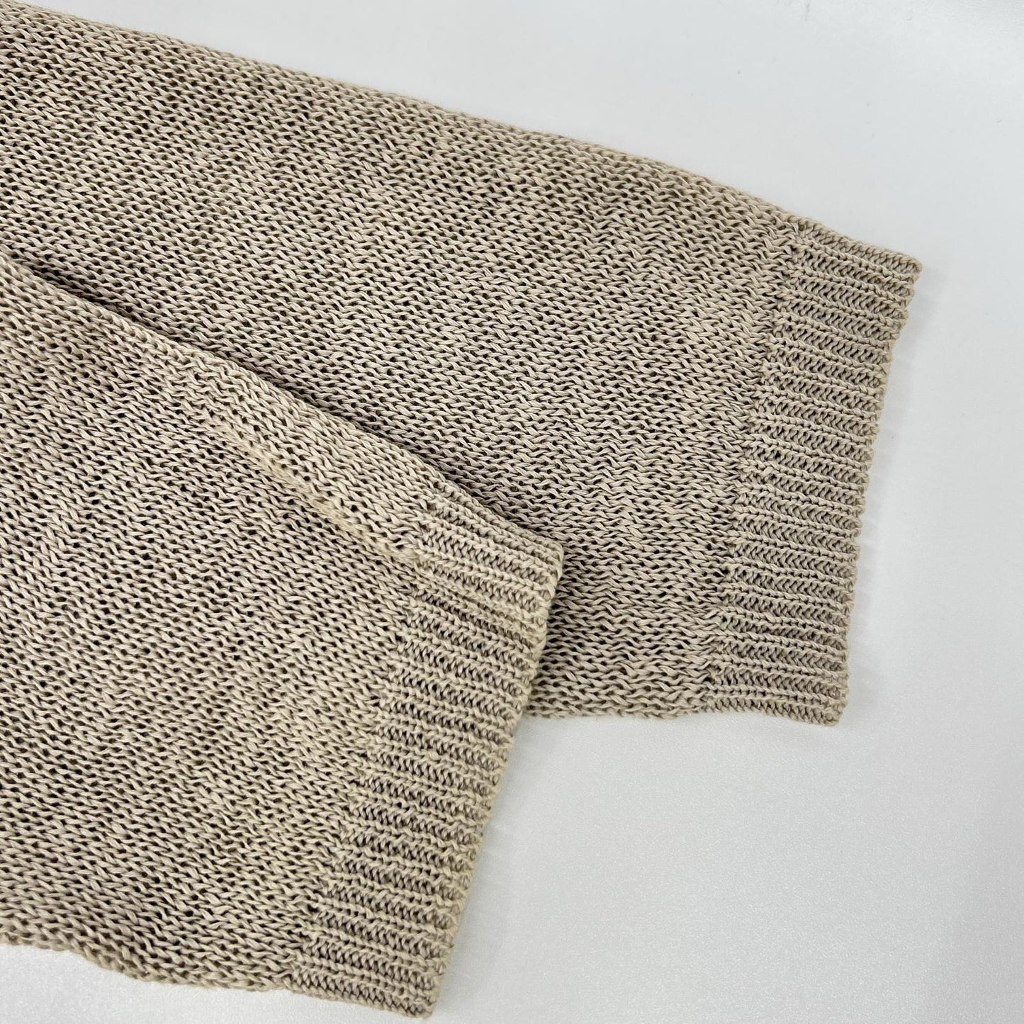 BRUNELLO CUCINELLI ブルネロクチネリ ベージュ コットン ニット ロングカーディガン トップス