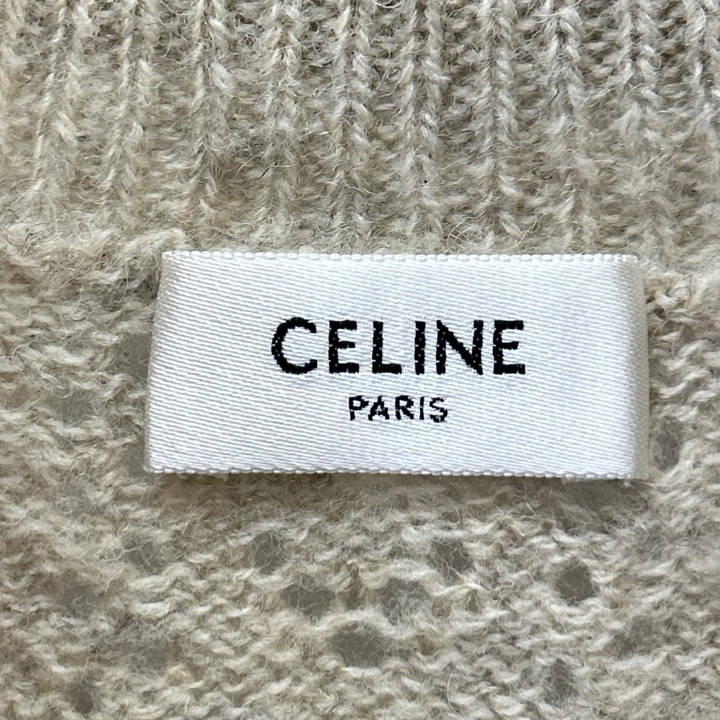 CELINE セリーヌ 2ADIG907Z トリオンフ柄 ハイネック ニット トップス