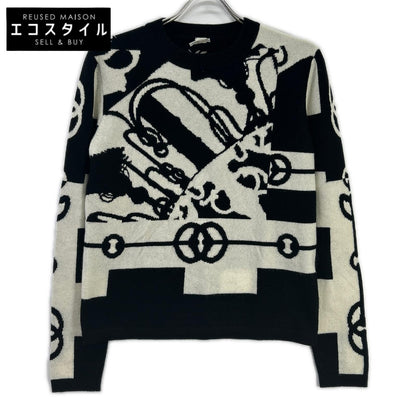 HERMES エルメス 2E2613D2 CLIQUETIS カシミヤ ニット トップス