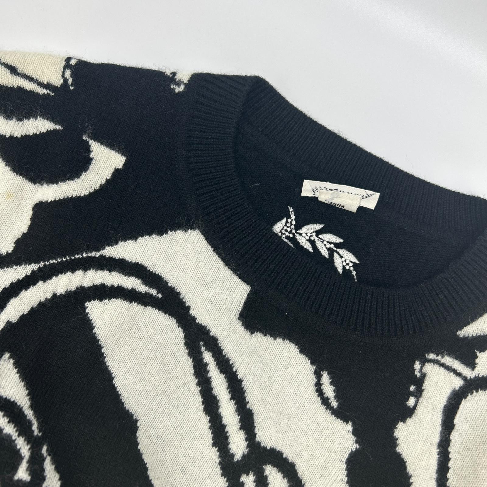 HERMES エルメス 2E2613D2 CLIQUETIS カシミヤ ニット トップス