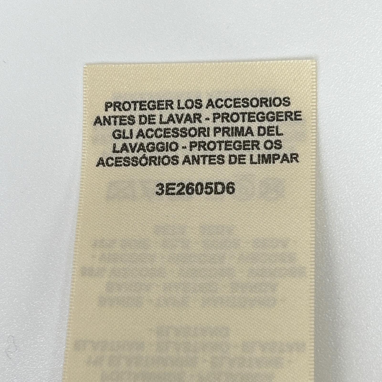 HERMES エルメス 23ss　3E2605D6 チェーン装飾 シルク混 半袖リブニット トップス