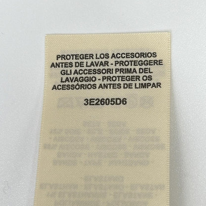 HERMES エルメス 23ss　3E2605D6 チェーン装飾 シルク混 半袖リブニット トップス