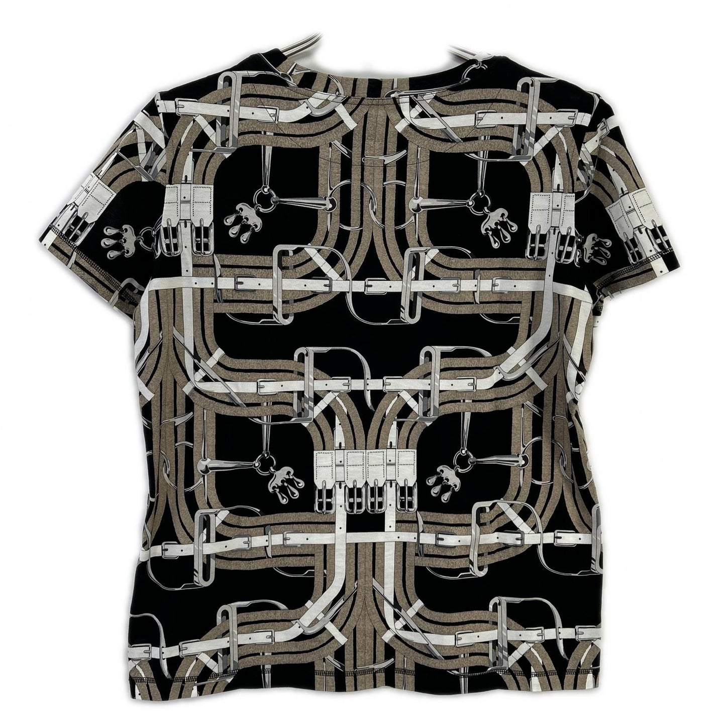 HERMES エルメス ベルト柄 Tシャツ トップス