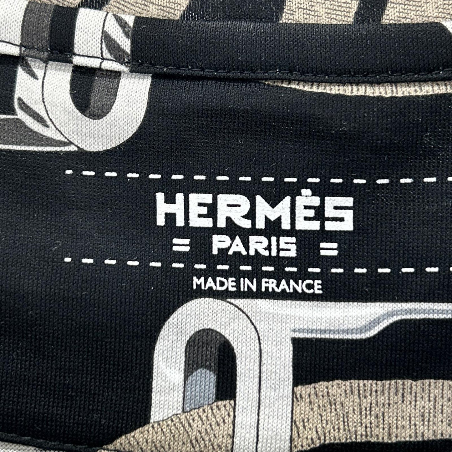 HERMES エルメス ベルト柄 Tシャツ トップス