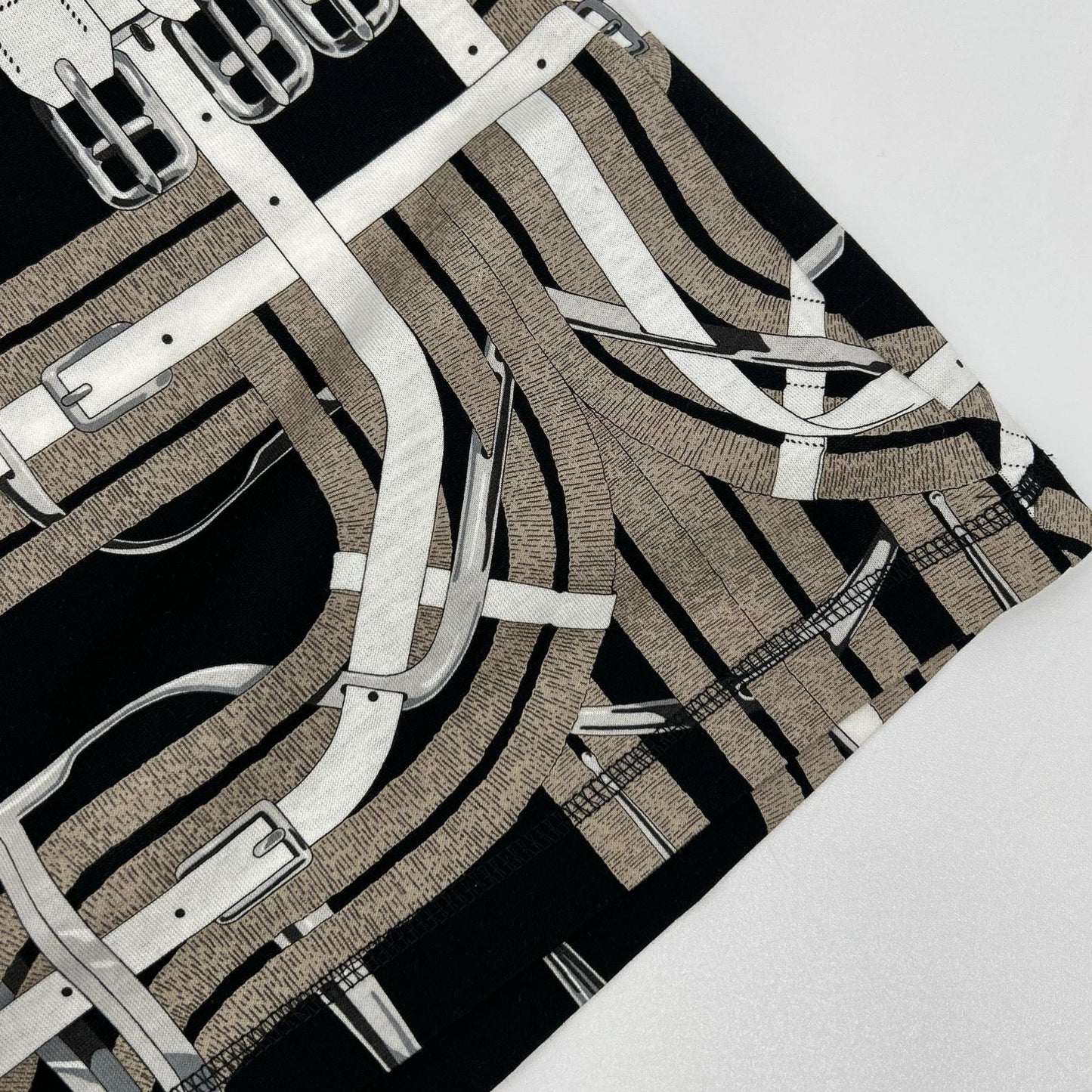 HERMES エルメス ベルト柄 Tシャツ トップス
