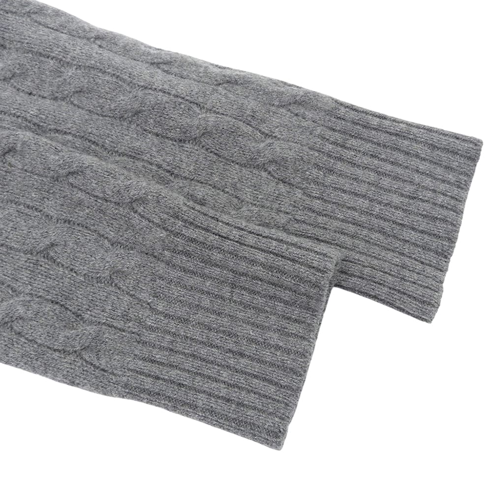 POLObyRalphLauren ポロラルフローレン 前開き ニットコート カシミヤ混 カーディガン レディース グレー S トップス