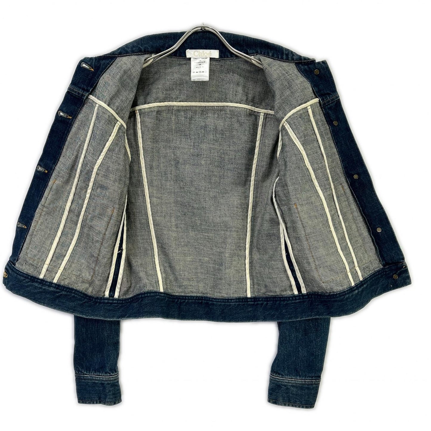 Chloe クロエ USED加工 デニムジャケット ジャケット