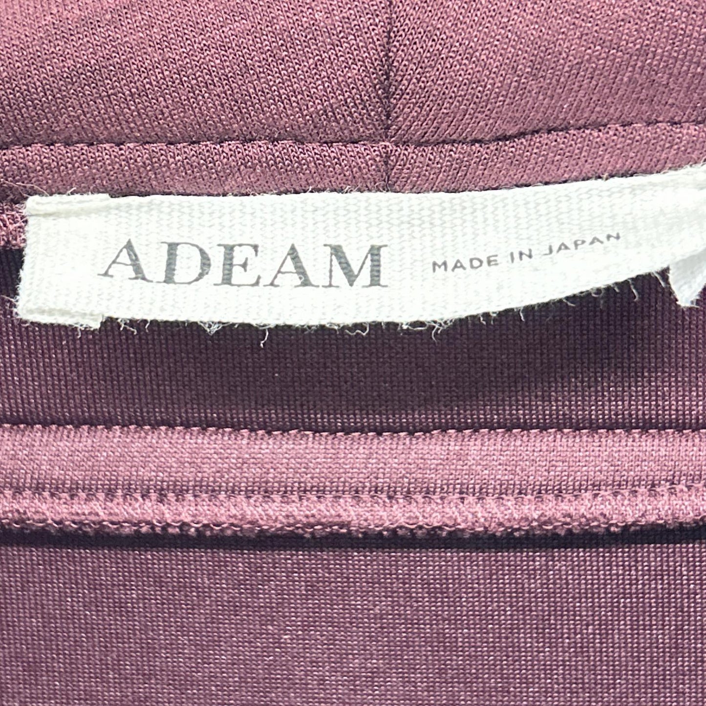 ADEAM アディアム 43109 ペプラム プルオーバー パーカー トップス