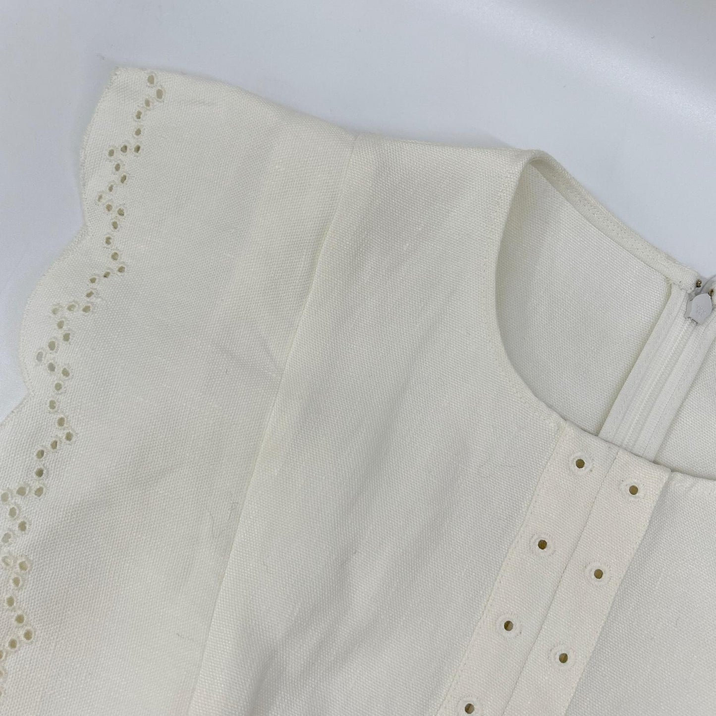 Chloe クロエ CHC22SRO5203610736 リネン フリルワンピース ワンピース