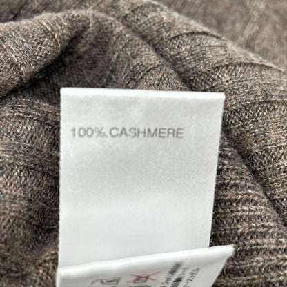 Chloe クロエ ブラウン カシミヤ タートルネック ニット トップス