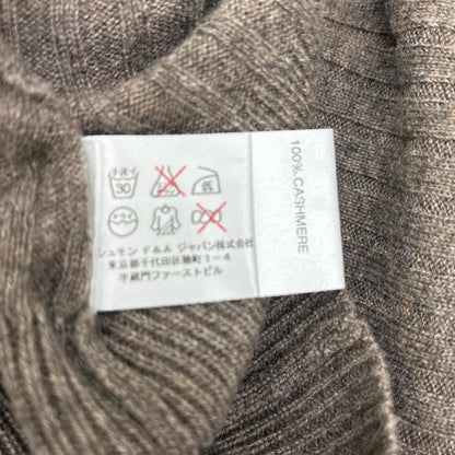 Chloe クロエ ブラウン カシミヤ タートルネック ニット トップス
