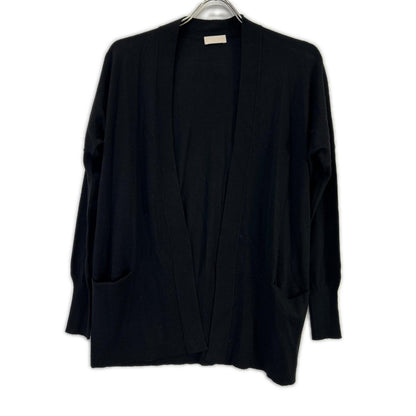 Cruciani クルチアーニ ブラック カシミヤ×シルク カーディガン トップス