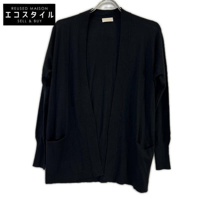 Cruciani クルチアーニ ブラック カシミヤ×シルク カーディガン トップス