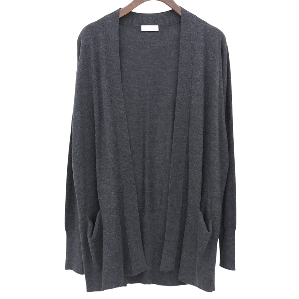 Cruciani クルチアーニ カシミヤ シルク カーディガン トップス レディース グレー 42 トップス