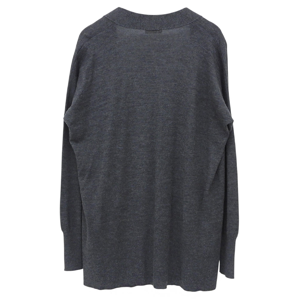 Cruciani クルチアーニ カシミヤ シルク カーディガン トップス レディース グレー 42 トップス