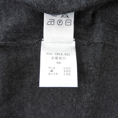 Cruciani クルチアーニ カシミヤ シルク カーディガン トップス レディース グレー 42 トップス