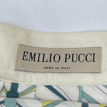EMILIO PUCCI エミリオプッチ プッチ柄 シルク プリーツスカート スカート