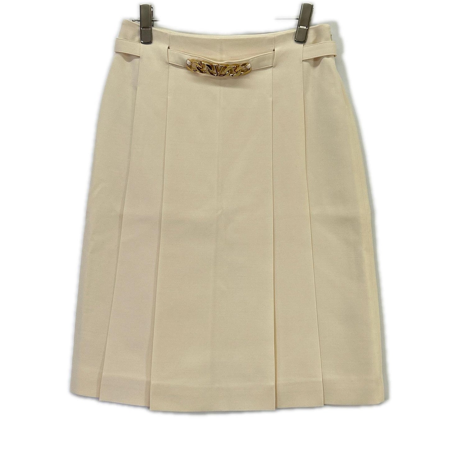 VALENTINO ヴァレンティノ 1B3RA8X51CF Vロゴ金具 ベルテッド スカート スカート
