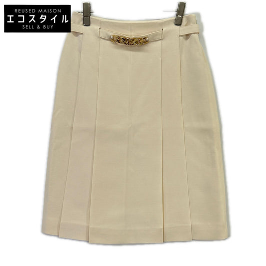 VALENTINO ヴァレンティノ 1B3RA8X51CF Vロゴ金具 ベルテッド スカート スカート