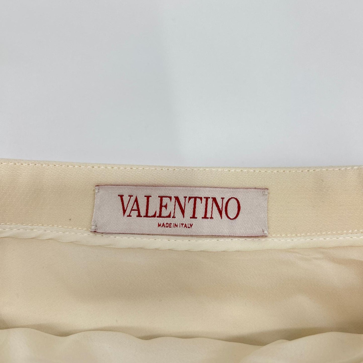 VALENTINO ヴァレンティノ 1B3RA8X51CF Vロゴ金具 ベルテッド スカート スカート