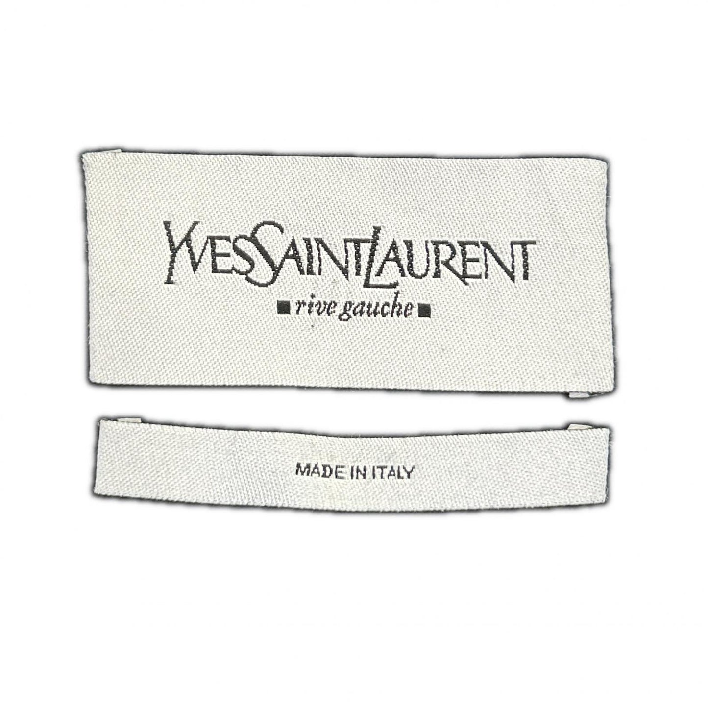 YvesSaintLaurent イヴサンローラン 06年製 168424 ブラック 前フック ノーカラー コート コート