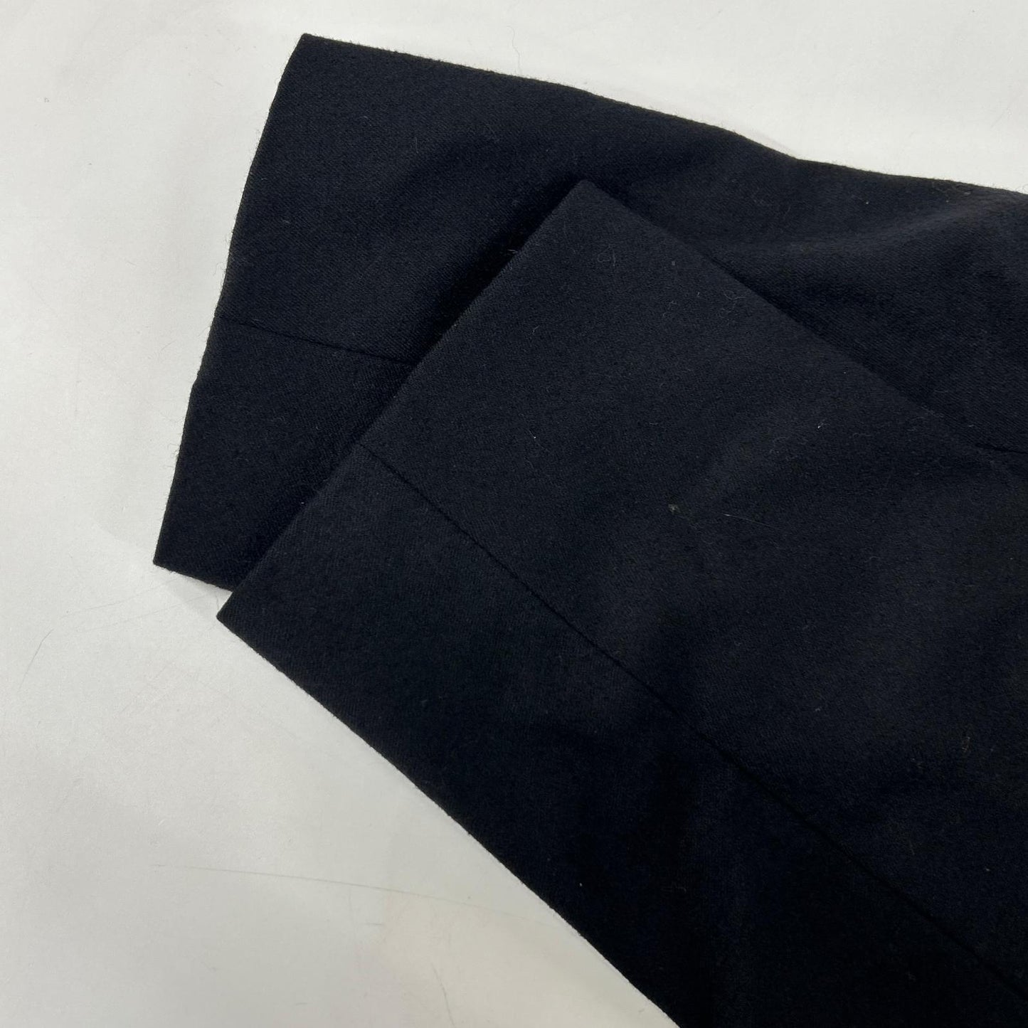 YvesSaintLaurent イヴサンローラン 06年製 168424 ブラック 前フック ノーカラー コート コート