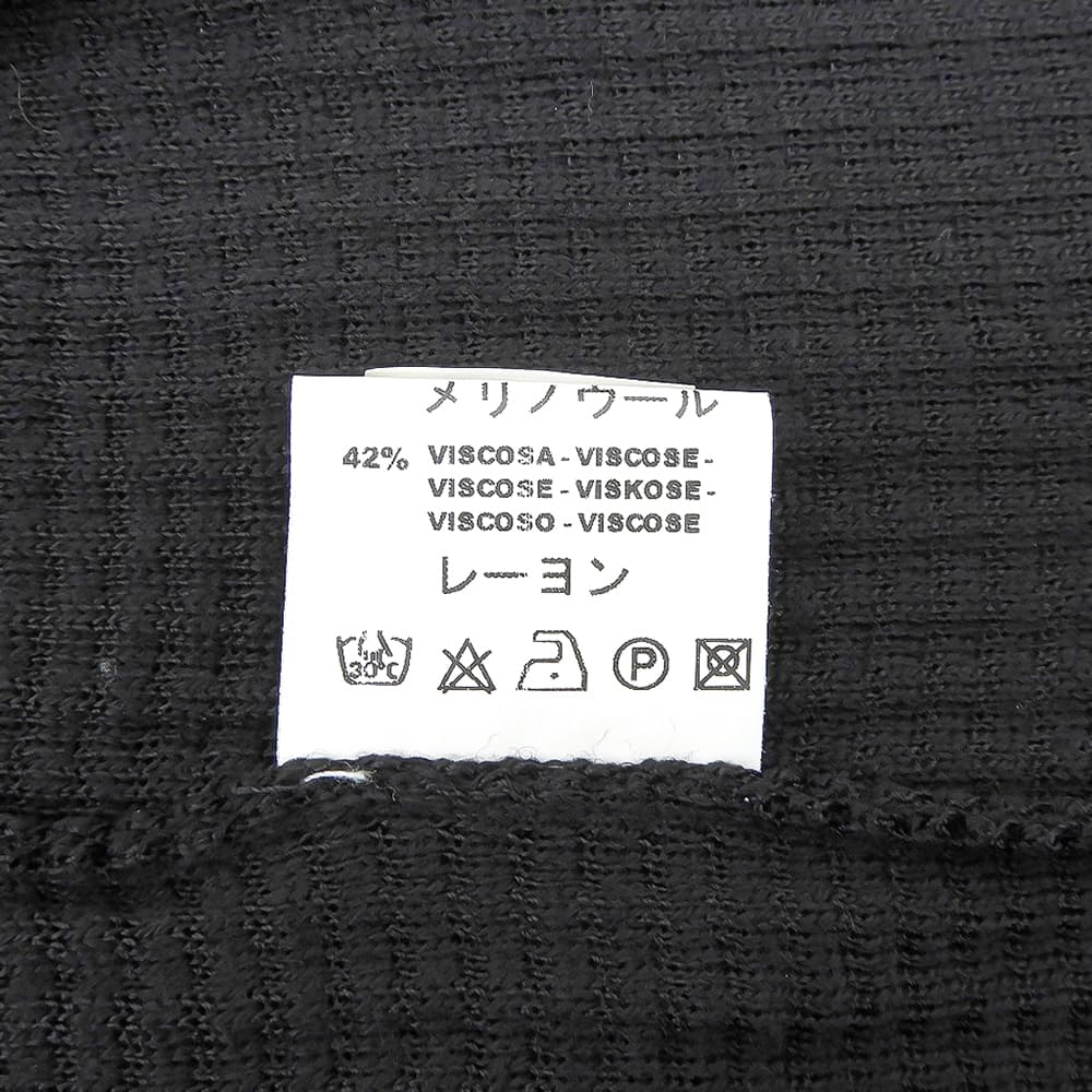 M Missoni エムミッソーニ ベルテッド カーディガン トップス レディース 黒 ブラック 38 トップス