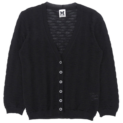 M Missoni エムミッソーニ カーディガン トップス レディース 黒 ブラック 42 トップス