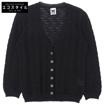 M Missoni エムミッソーニ カーディガン トップス レディース 黒 ブラック 42 トップス