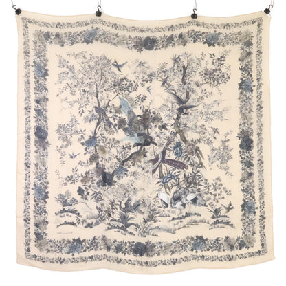 DIOR ディオール 【新品同様】25JAH140S006 JARDIN D'HIVER 140 ジャルダン ディヴェール カシミヤ ストール