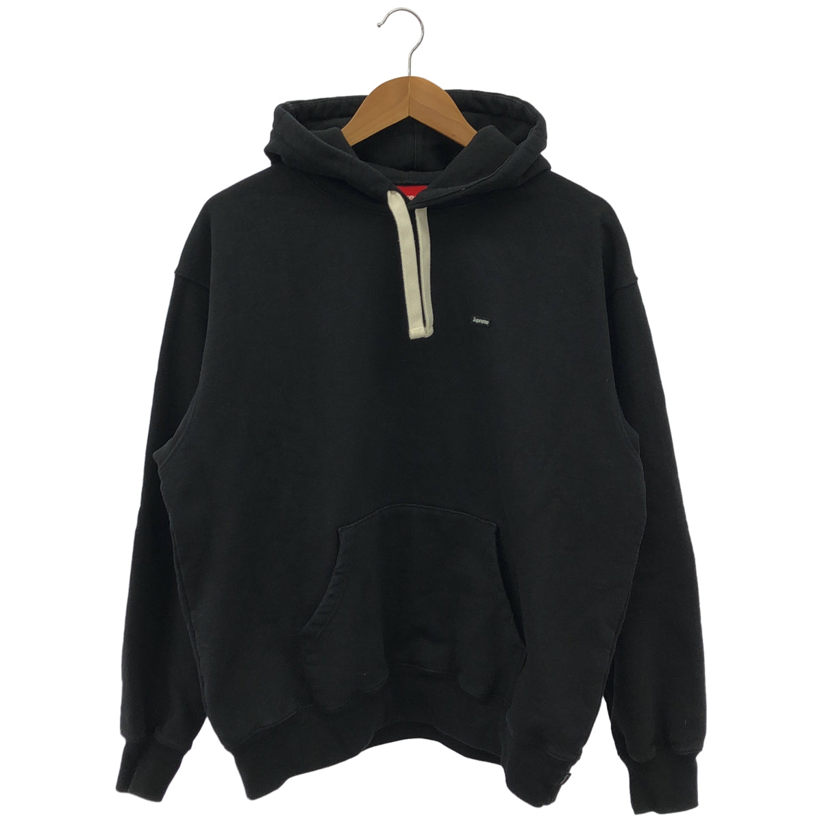 Supreme Small Box Logo black hoodie sweatshirt, top